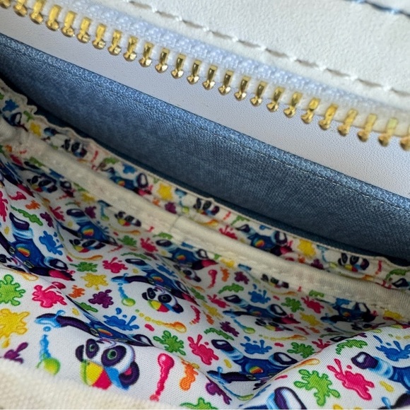 Loungefly X Lisa Frank Painter Panda Bear Rainbow Backpack - Picture 5 of 10